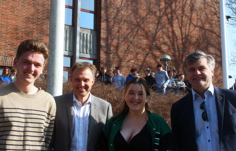 Albert Rumle Bernsen, Henrik Bæch, Malou Ankerstjerne-Mehr, Thomas Lykke