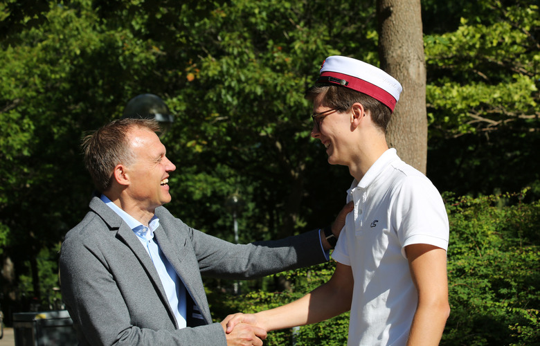 Henrik B. Bæck og Andreas Simon Dulk